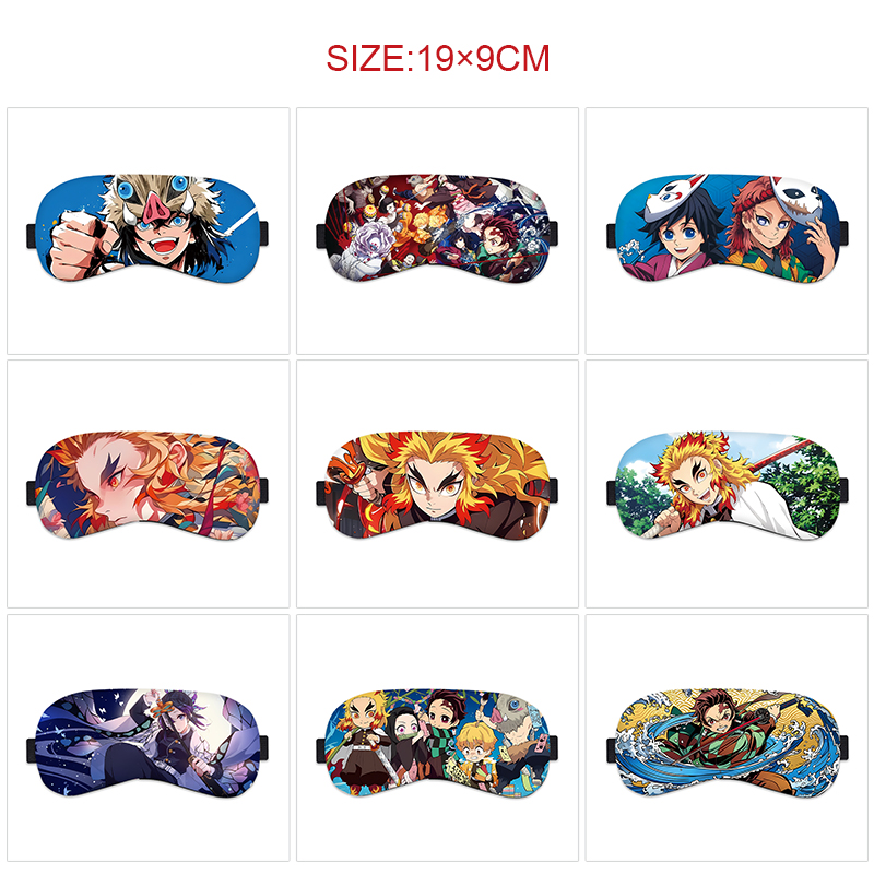 Demon slayer kimets anime eyeshade for 5pcs