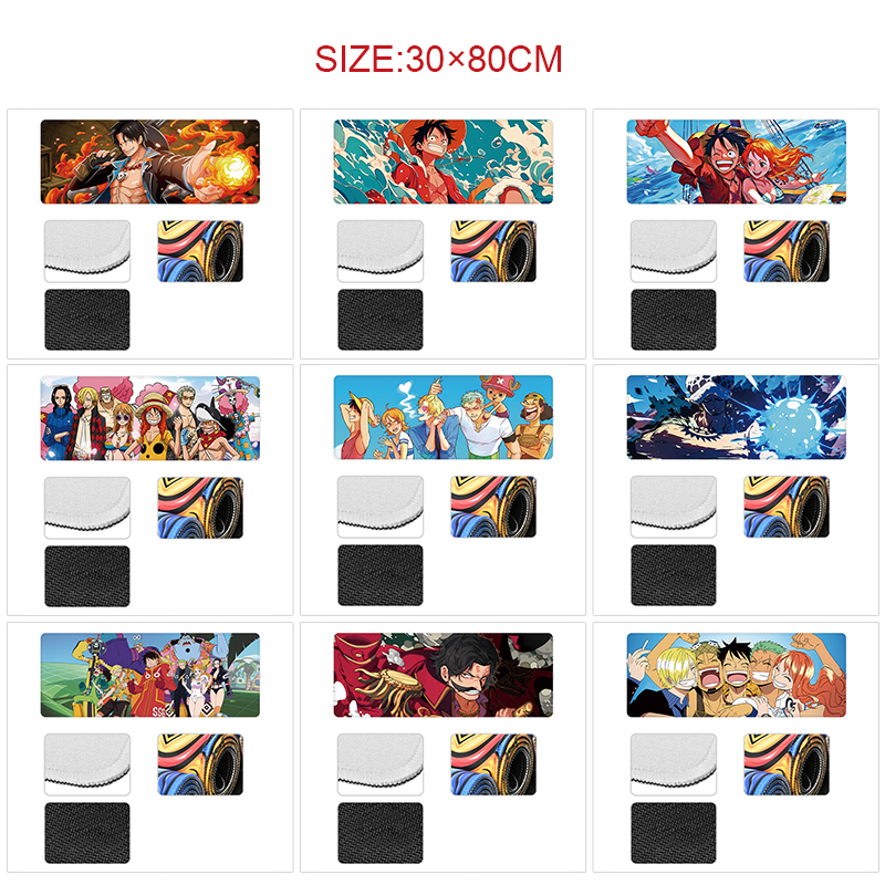 One Piece anime Mouse pad 30*80cm