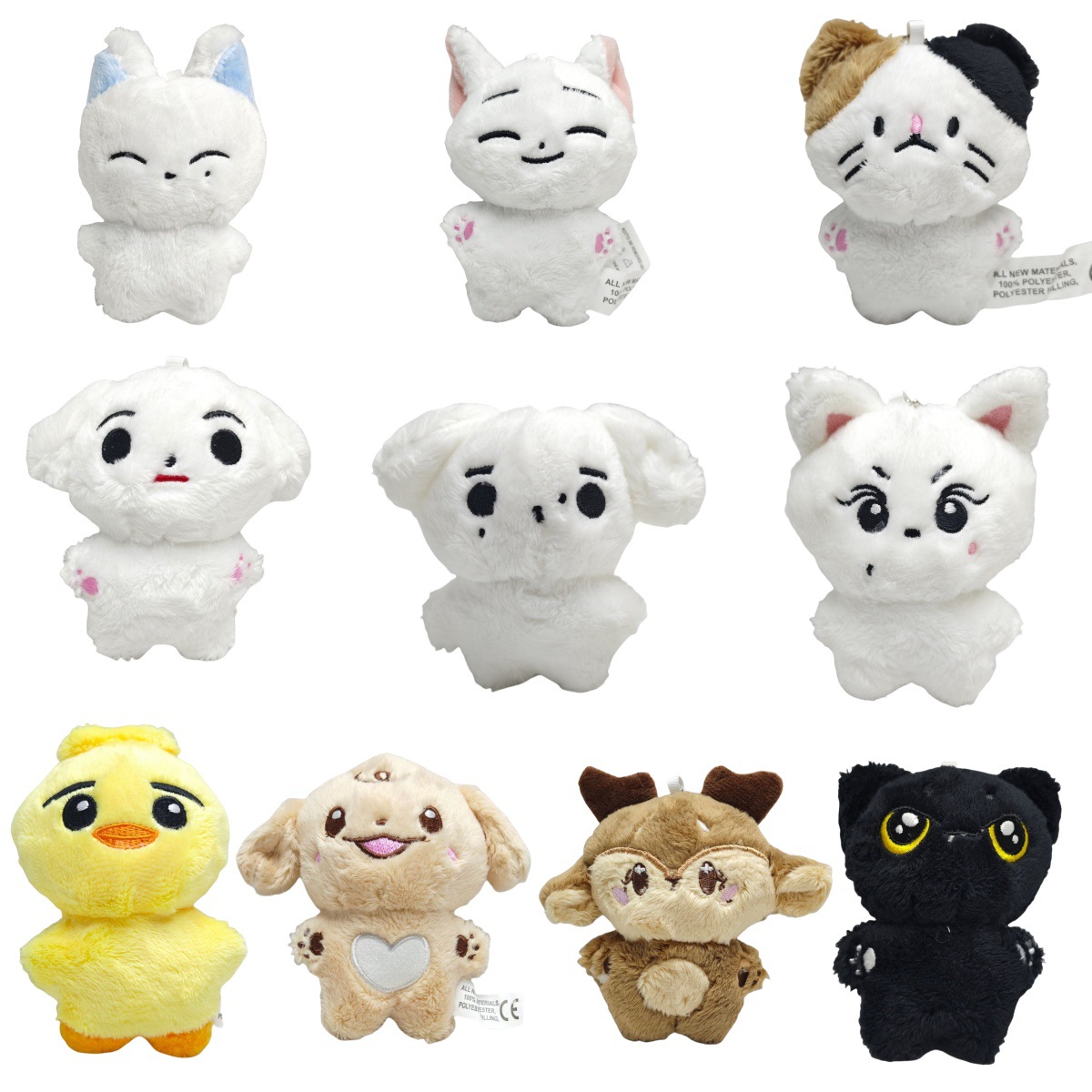 simmunge anime plush doll 10cm