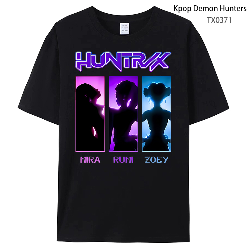 Kpop demon hunters anime T-shirt