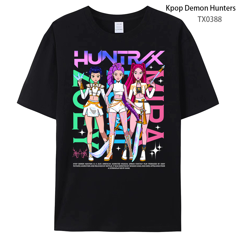 Kpop demon hunters anime T-shirt