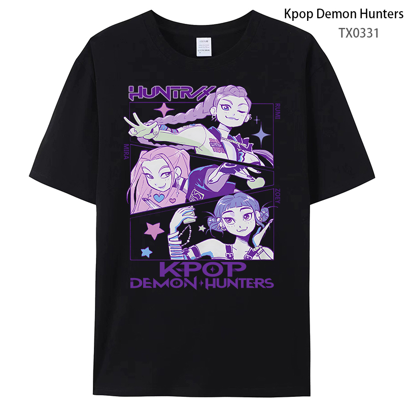 Kpop demon hunters anime T-shirt