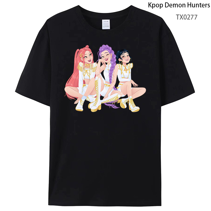 Kpop demon hunters anime T-shirt