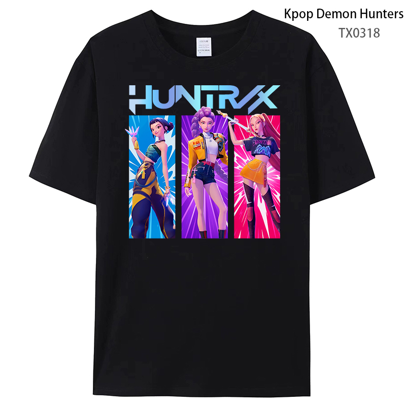 Kpop demon hunters anime T-shirt