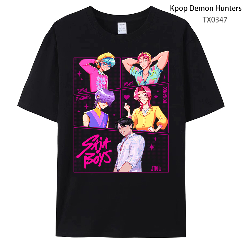 Kpop demon hunters anime T-shirt