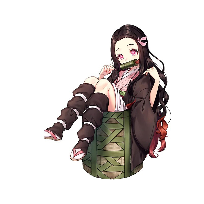 Demon slayer kimets anime car sticker 13cm