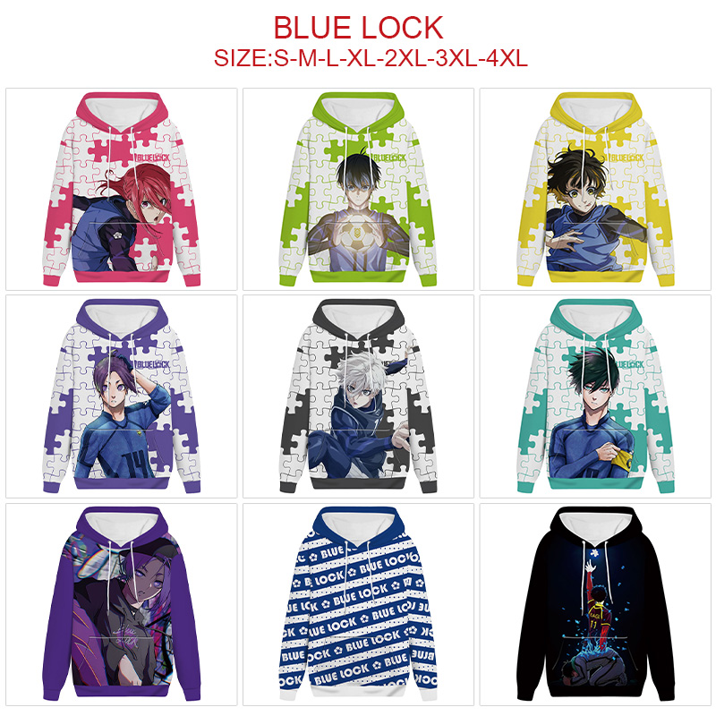 Blue Lock anime hoodie