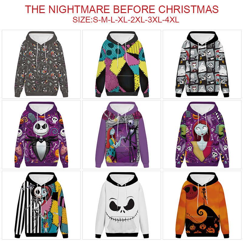 The Nightmare Before Christmas anime hoodie