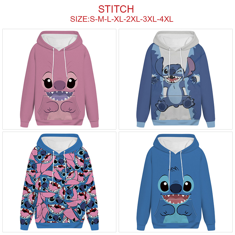 stitch anime hoodie