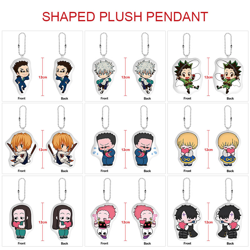 HunterX Hunter anime plush doll 12cm 5 pcs a set