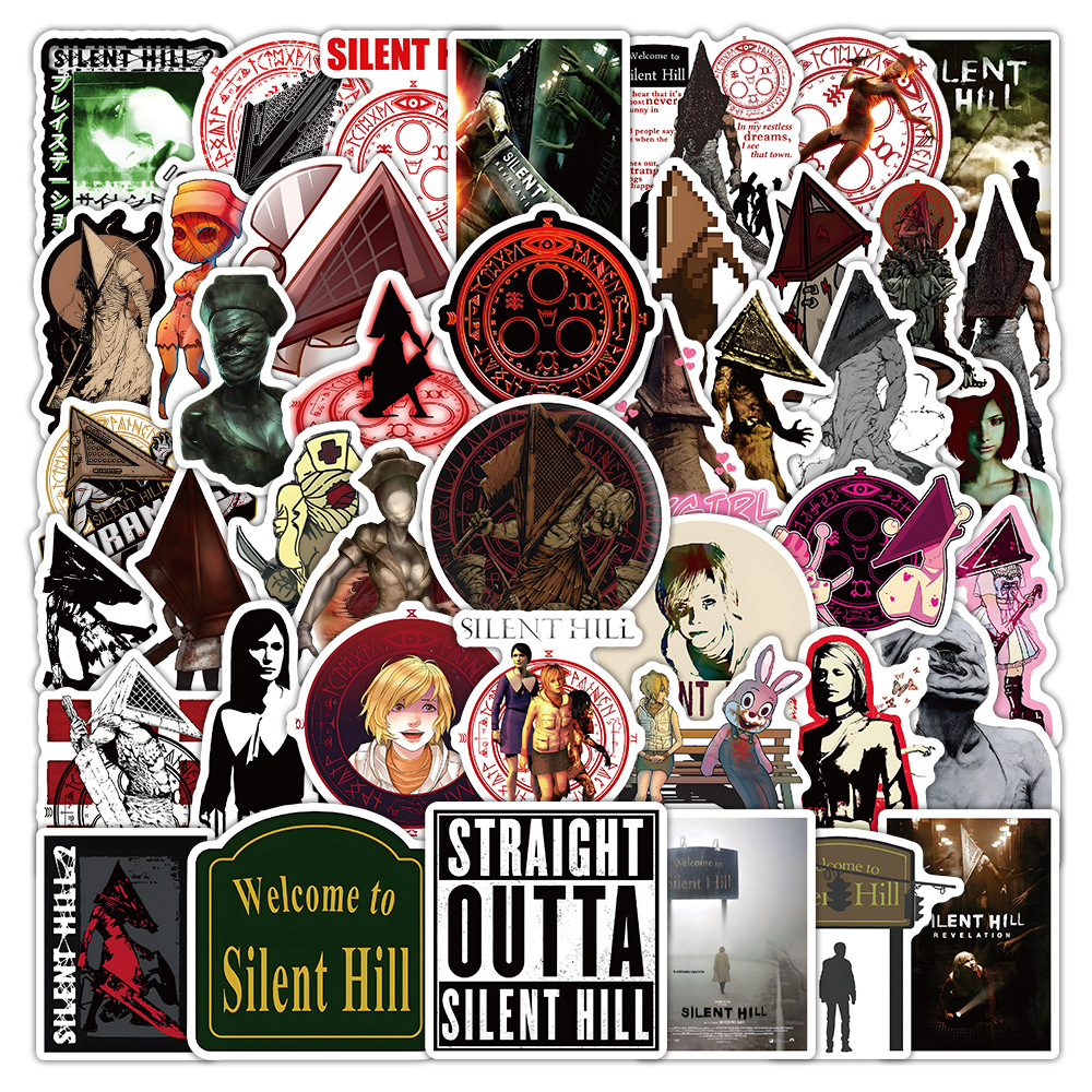 Silent hill anime stickers 50pcs a set