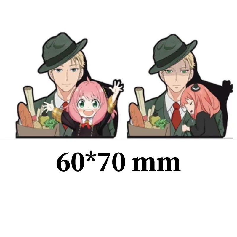 SPY×FAMILY anime 3D illusion stickers
