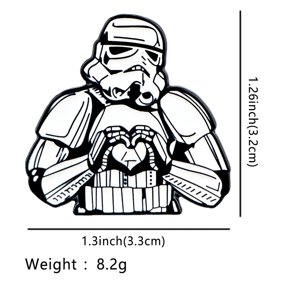 Star Wars anime pin