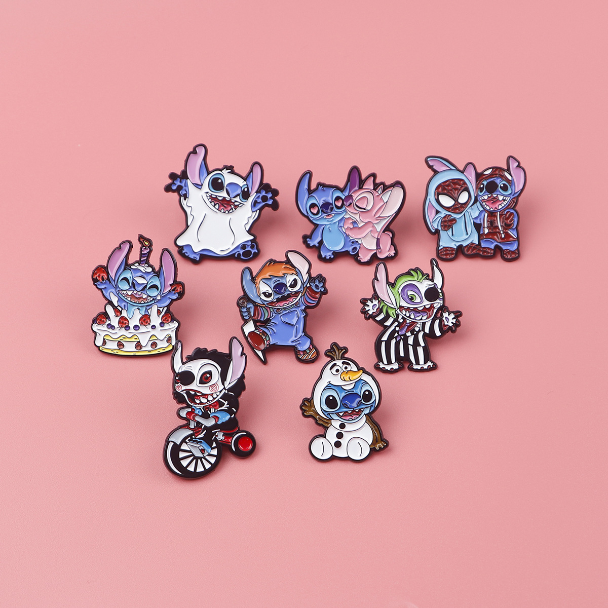 stitch anime pin