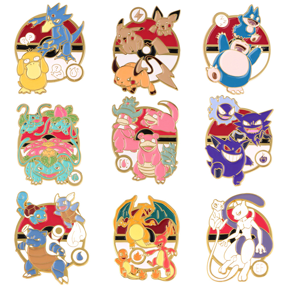 Pokemon anime pin