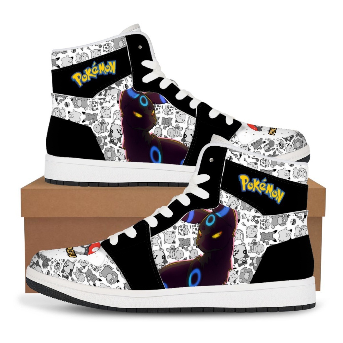 Pokemon anime sneakers shoe US men size 6-15,women size 5-12