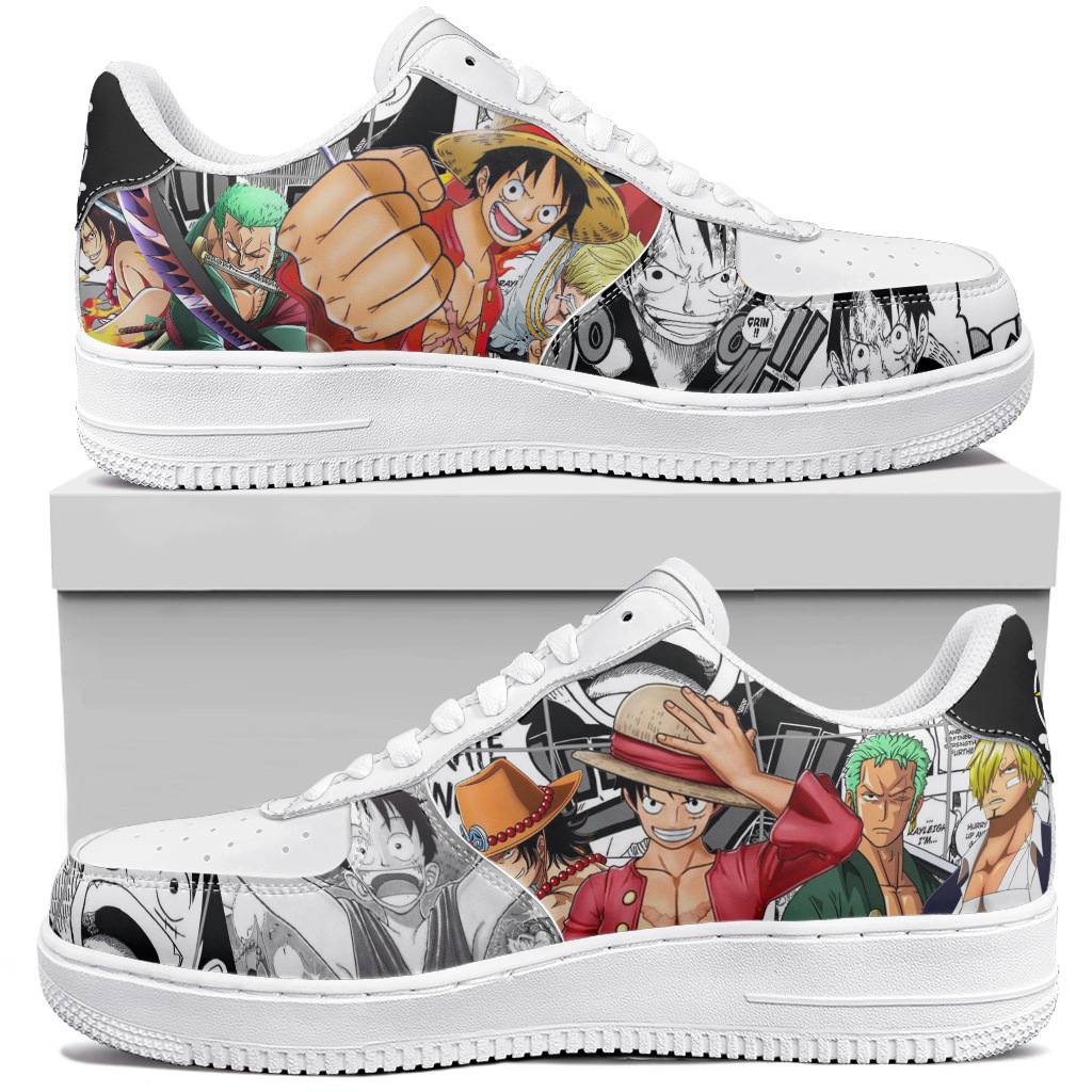One Piece anime sneakers shoe US men size 5-14,women size 5.5-12