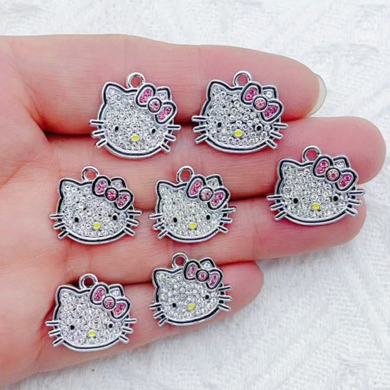 hello kitty anime pendant 10pcs a set