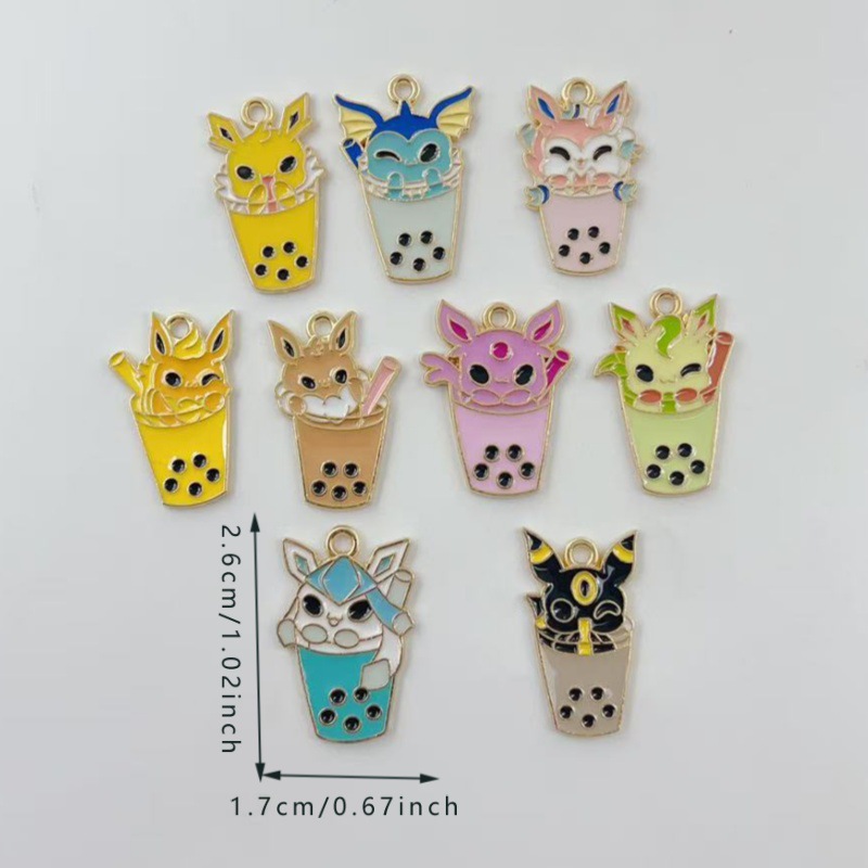 Pokemon anime pendant 10pcs a set