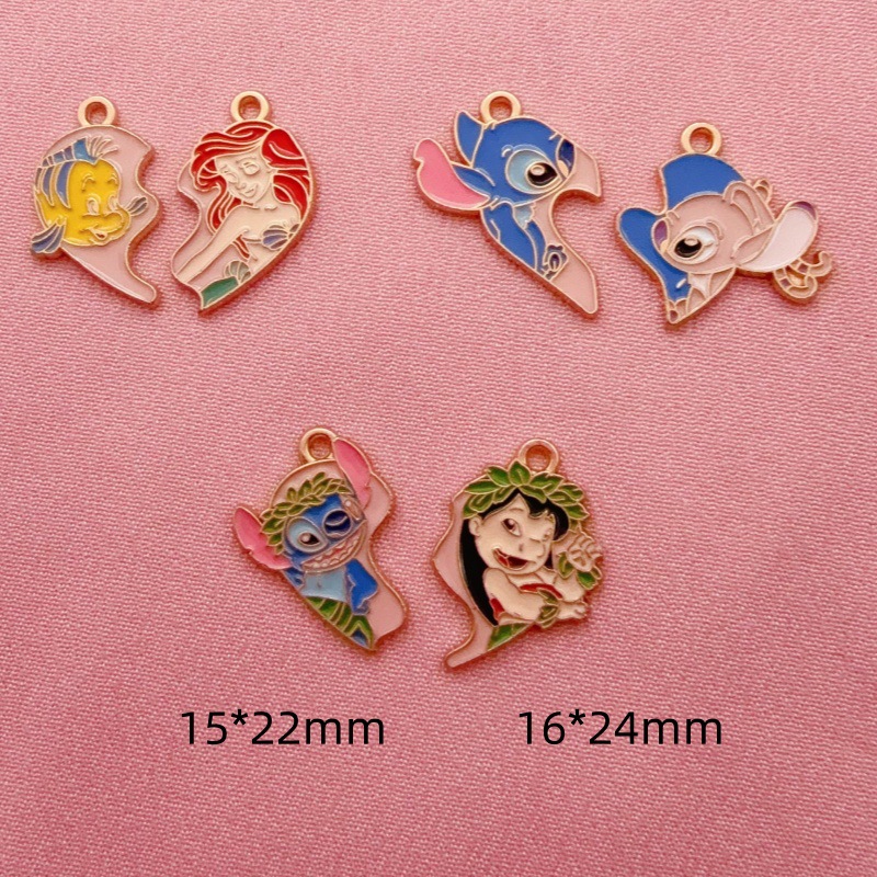 stitch anime pendant 10pcs a set