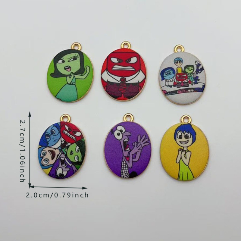 Inside out anime  pendant 10pcs a set