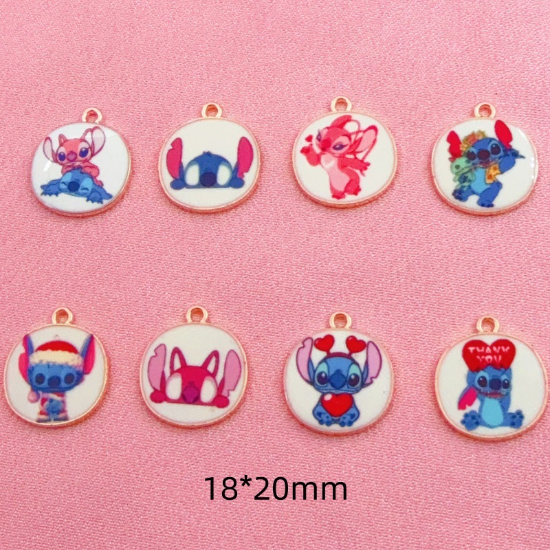 stitch anime pendant 10pcs a set