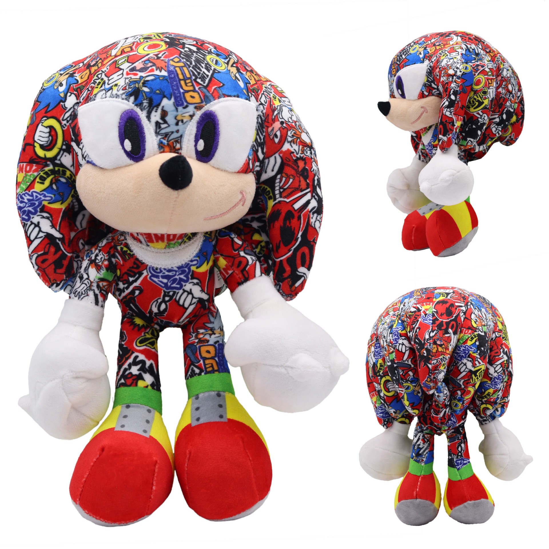 Sonic anime  plush doll 30cm