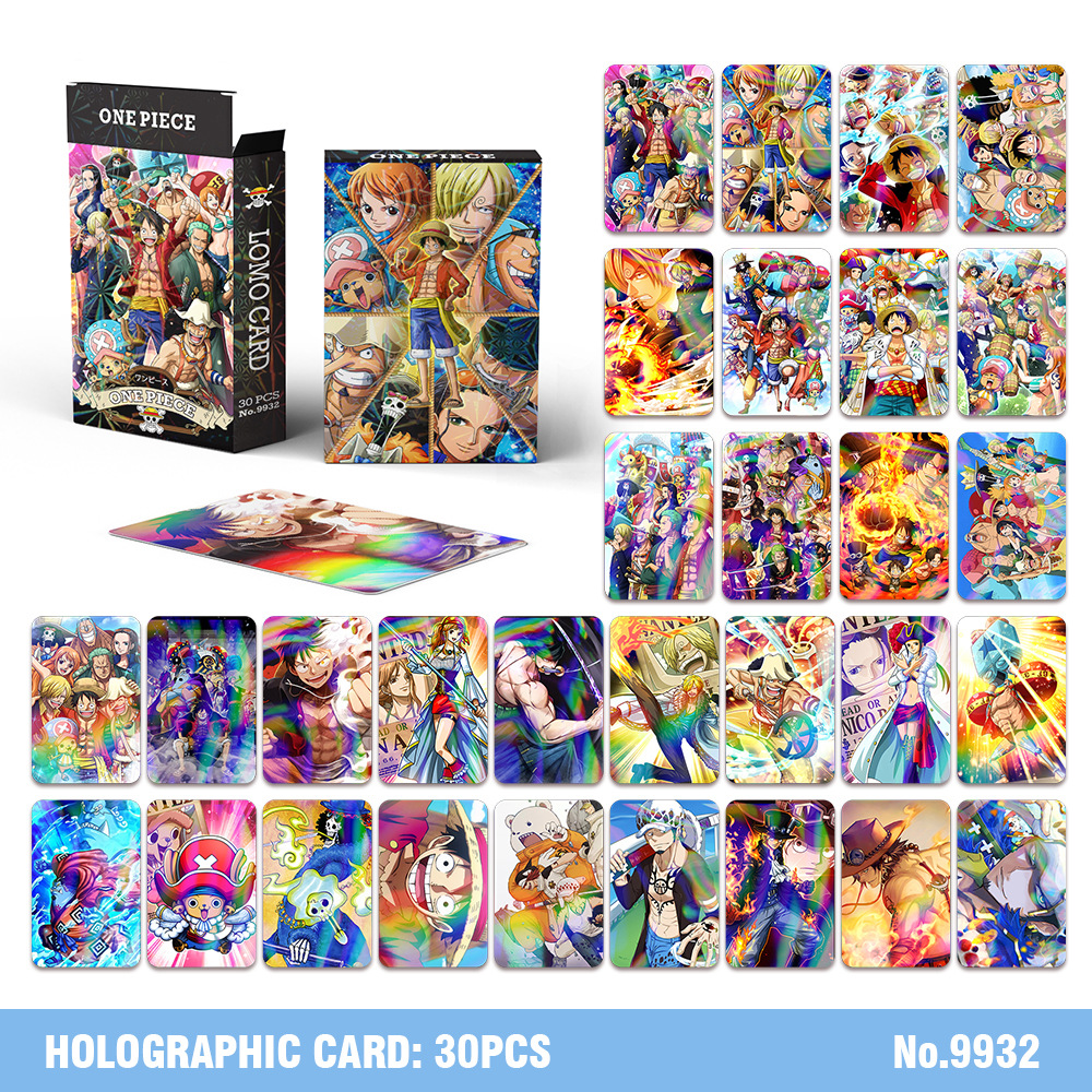 One Piece anime lomo cards 30 pcs a set