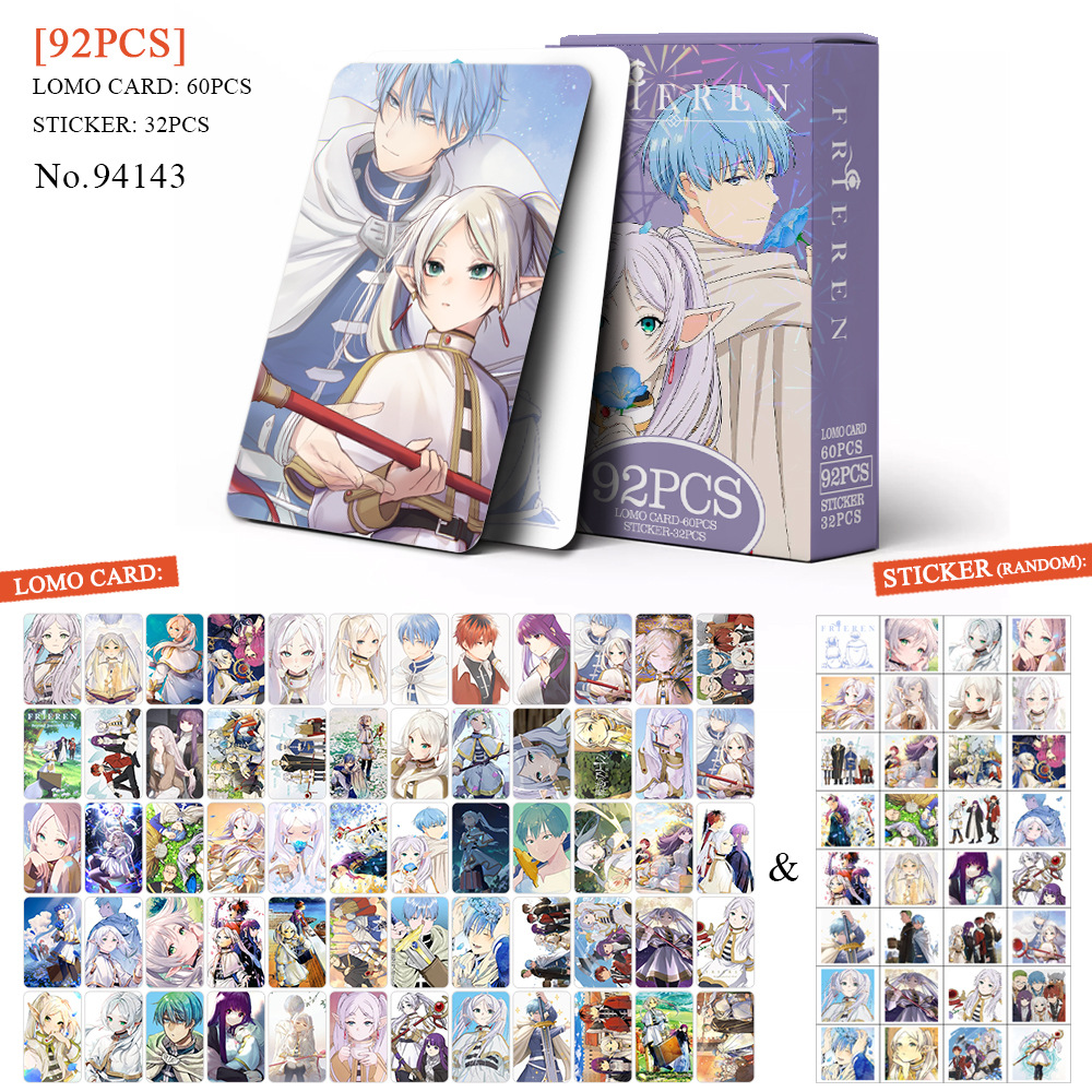Sousou no Frieren anime lomo cards 92 pcs a set