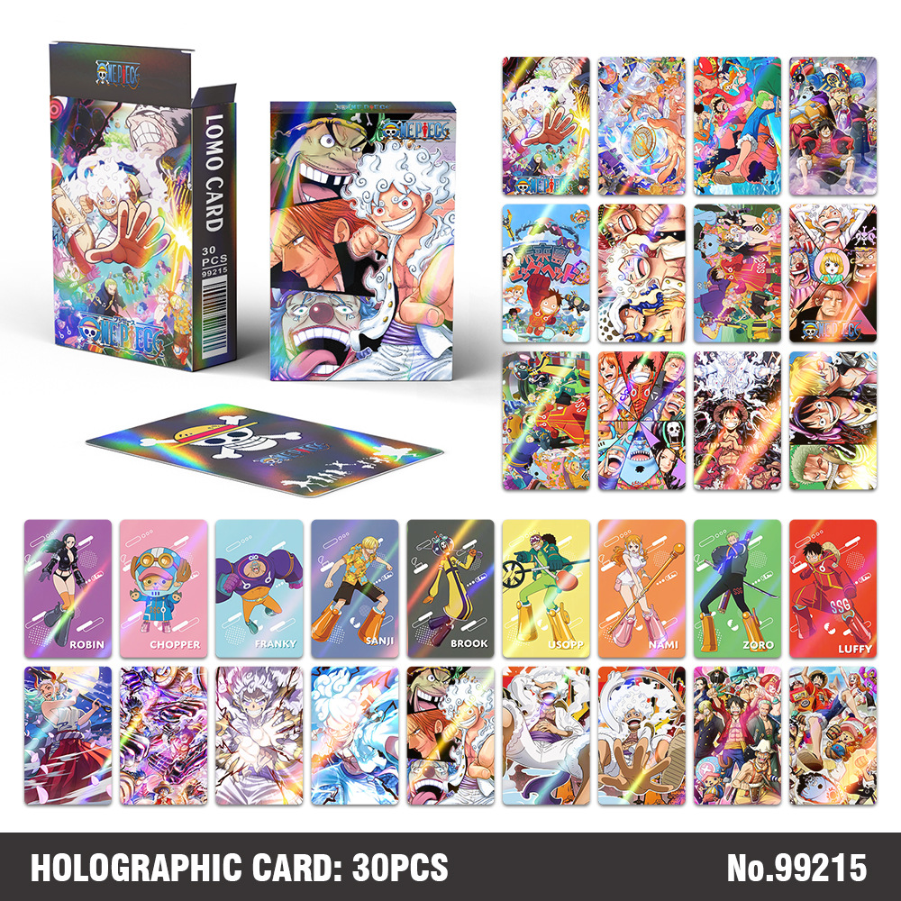One Piece anime lomo cards 30pcs a set