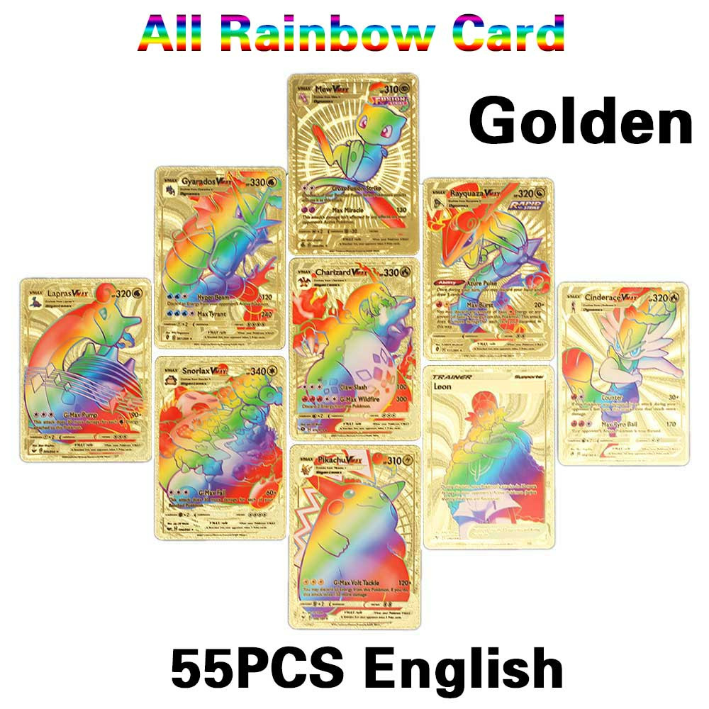 Pokemon anime cards 55PCS