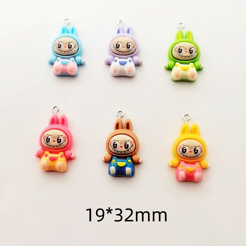 Labubu anime pendant 10pcs a set