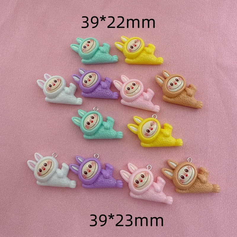 Labubu anime pendant 10pcs a set