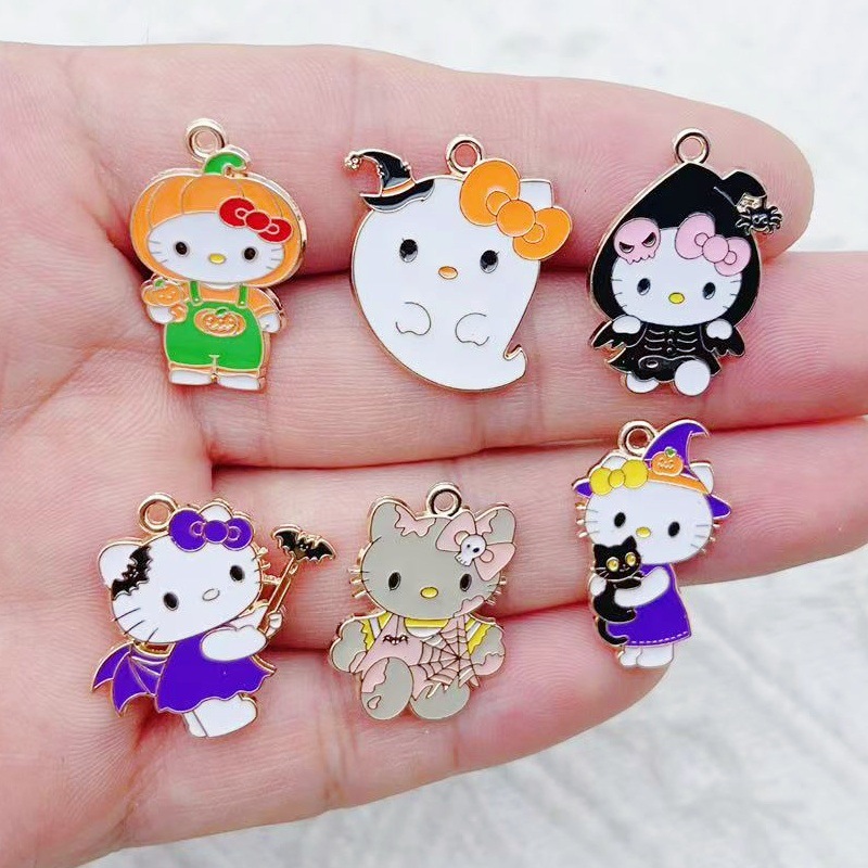 hello kitty anime pendant 10pcs a set