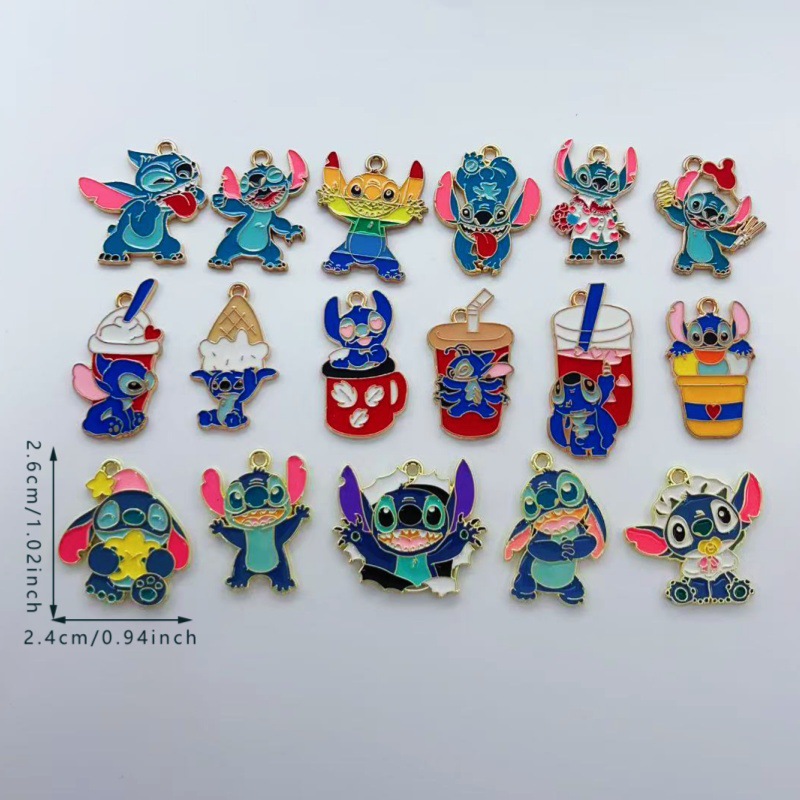 stitch anime pendant 10pcs a set