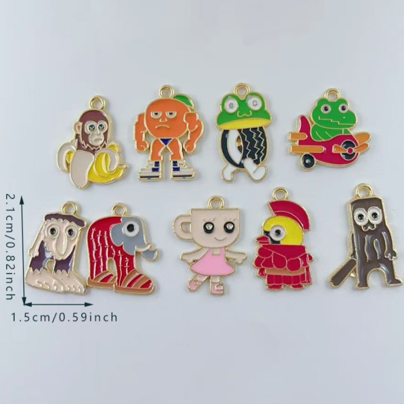 tungtungsahur anime pendant 10pcs a set