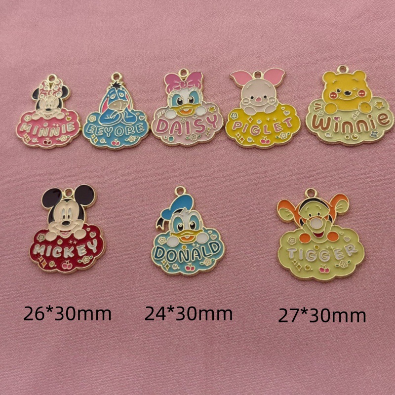 Disney anime pendant 10pcs a set