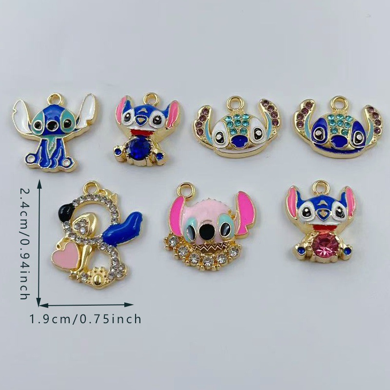 stitch anime pendant 10pcs a set