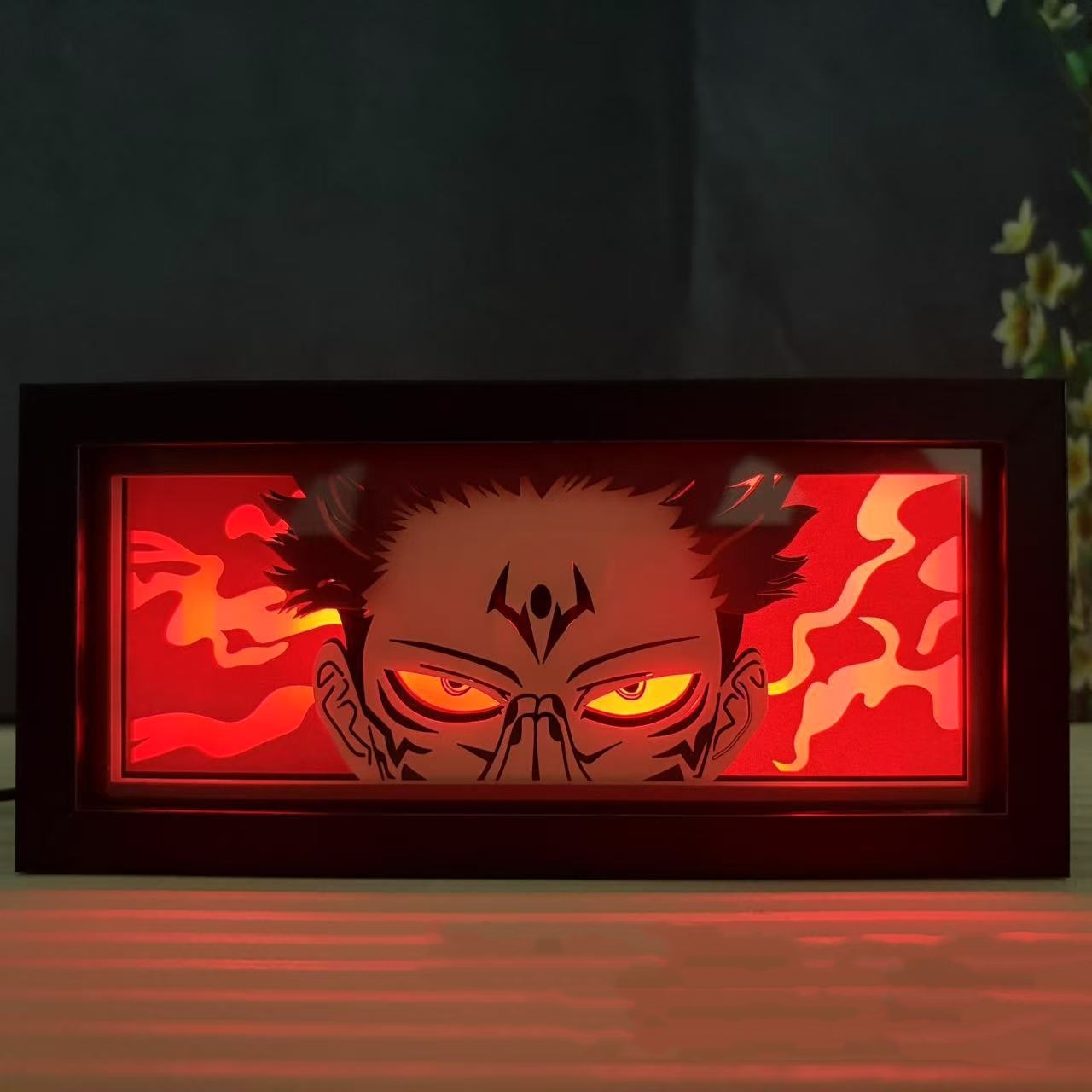 Jujutsu Kaisen anime light lamp RGB remote control