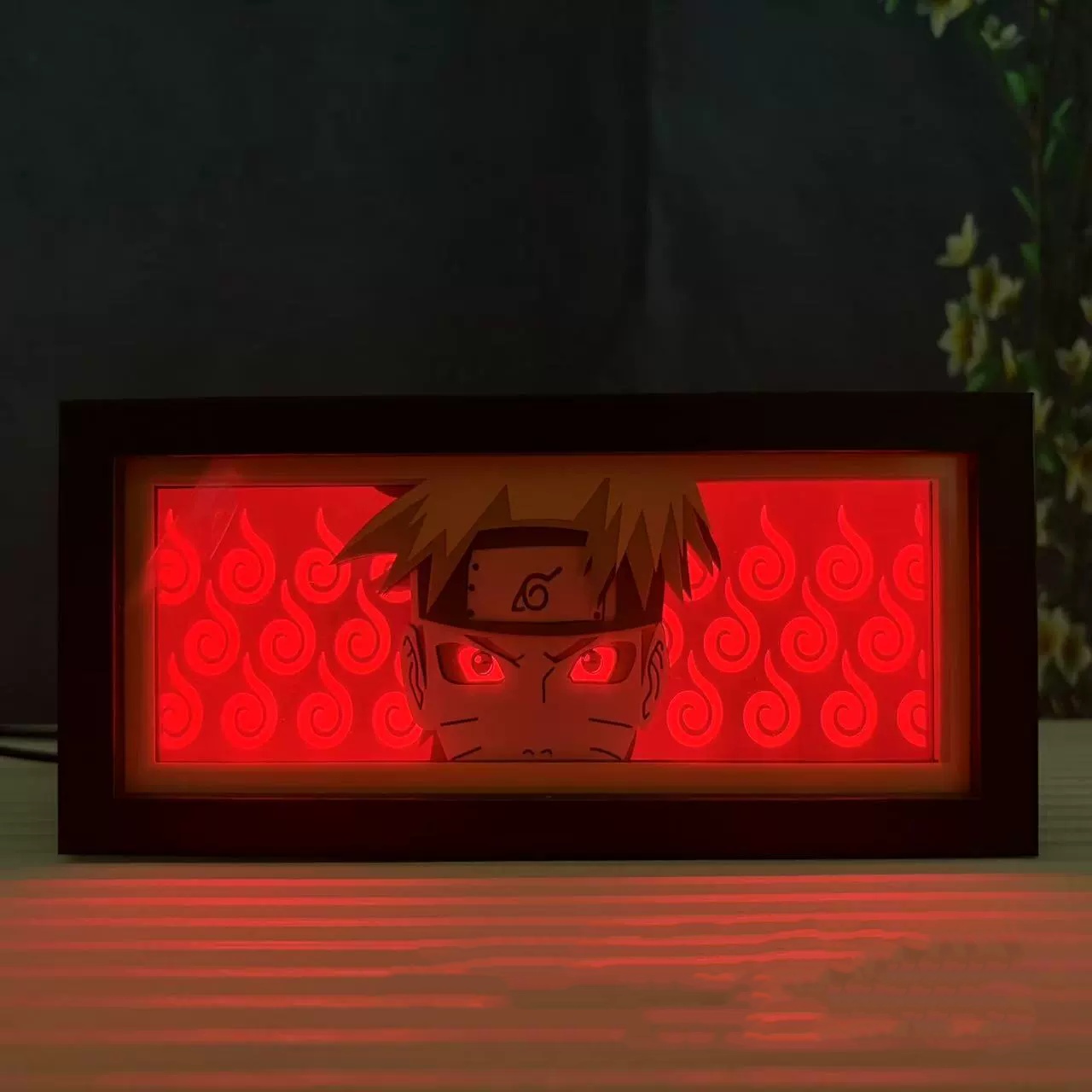 Naruto anime light lamp RGB remote control