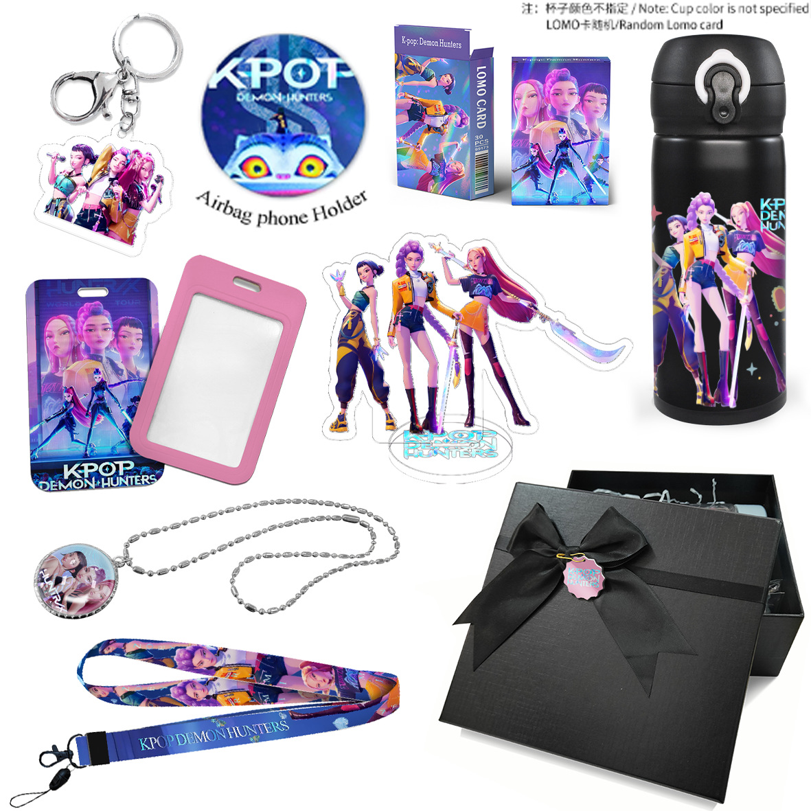 Kpop demon hunters anime gift box set