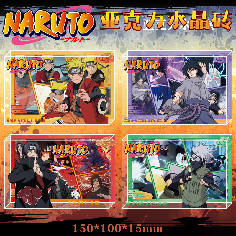 Naruto anime standing plate 150*100*15mm