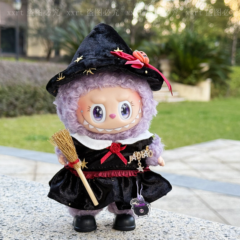 Labubu anime 17cm doll change clothes (only clothes)