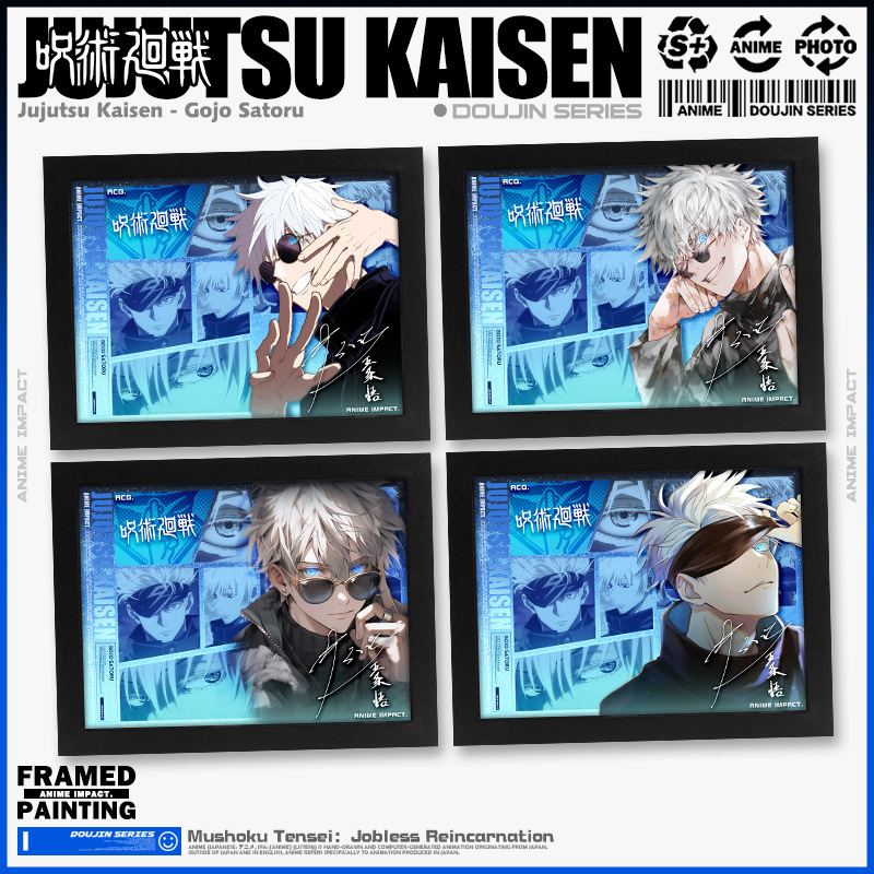 Jujutsu Kaisen anime Picture frame painting