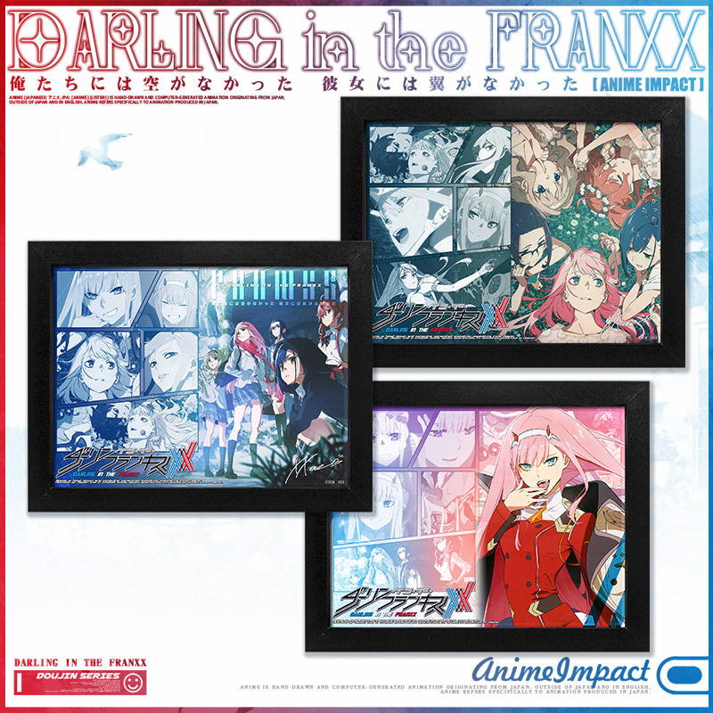Darling In The Franxx anime Picture frame painting