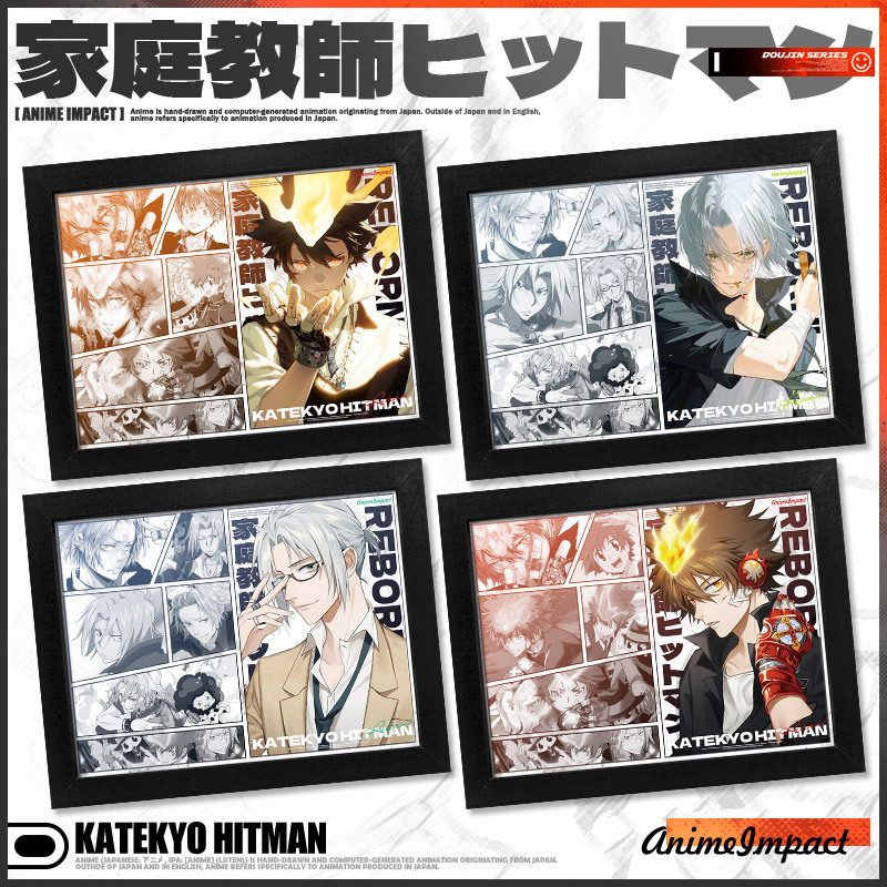 hitman reborn anime Picture frame painting
