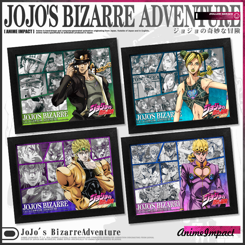 JoJos Bizarre Adventure anime Picture frame painting
