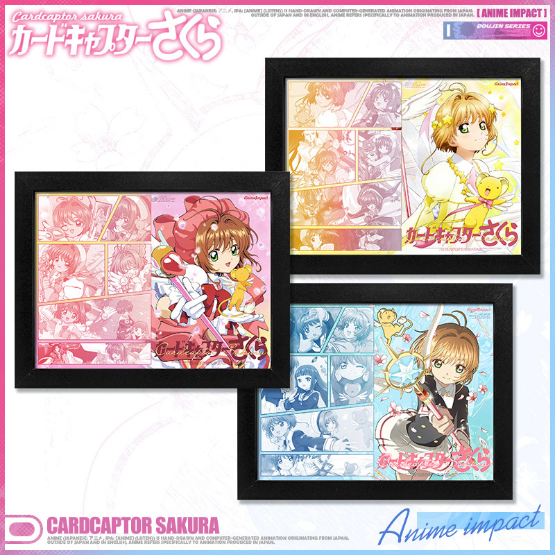card captor sakura anime Picture frame painting