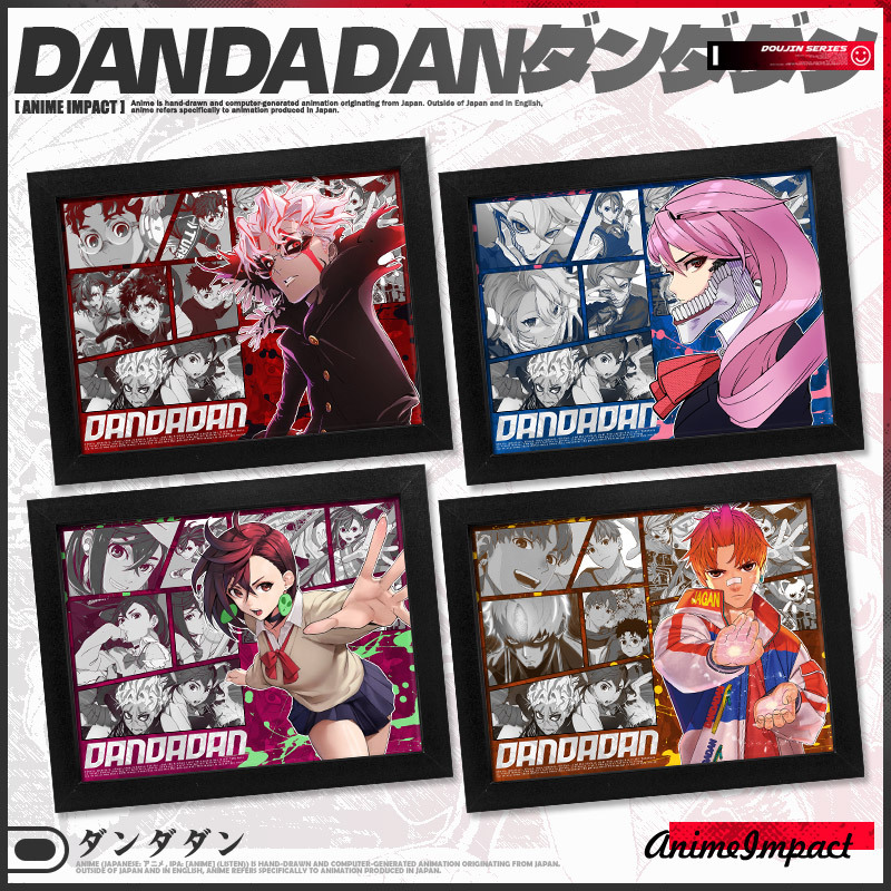 dandadan anime Picture frame painting