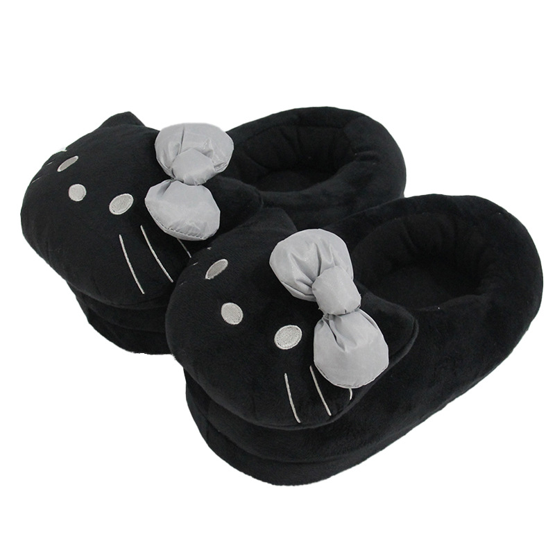 hello kitty anime plush slippers ( one size 35-42 )